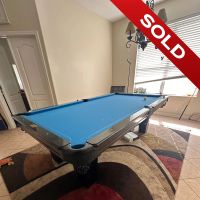 Robertson's Billiards 8-foot pool table for sale